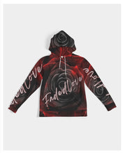 Load image into Gallery viewer, Black & Red Rose Hoodie