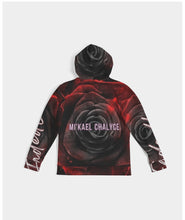Load image into Gallery viewer, Black & Red Rose Hoodie