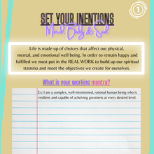 Load image into Gallery viewer, Packaged Intentions Experience