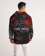 Load image into Gallery viewer, Black &amp; Red Rose Hoodie
